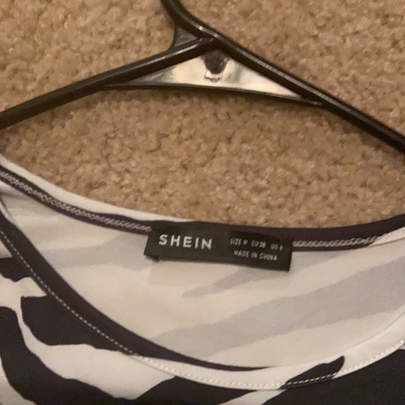 shein zebra sinch shirt - Picture 2 of 3